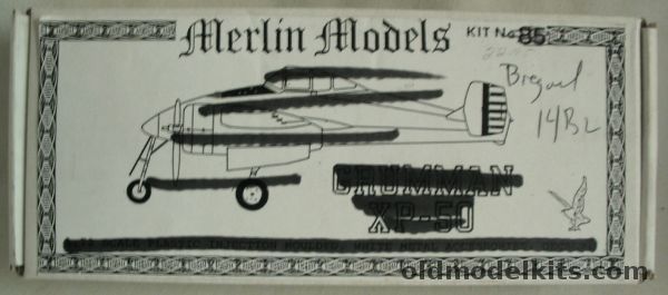 Merlin Models 1/72 Breguet 14-B2 plastic model kit